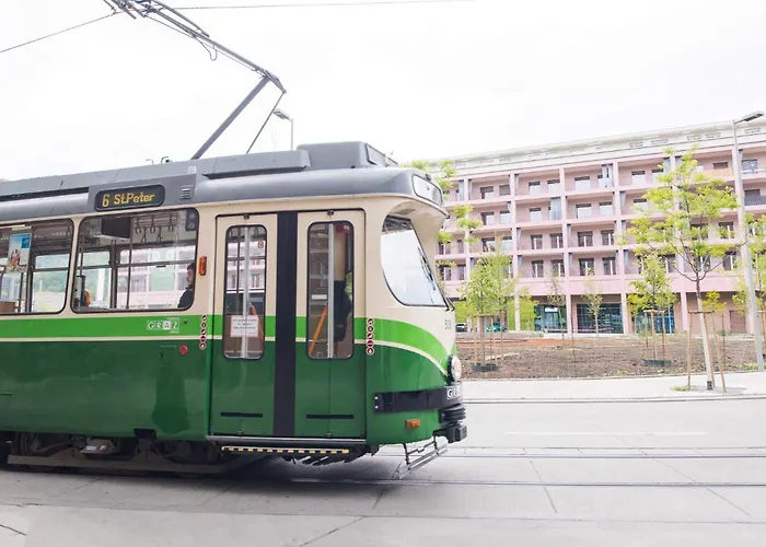 Muzeta - Eco-friendly Parkview In Graz's Smart Štýrský Hradec